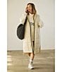 Free People FP Movement On The Move Packable Puffer Sleeveless Knee Length Vest, Color:Muted Beige - Image 7