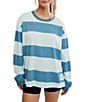 FP Movement Rugby Stripe Hustle Layer Scoop Neck Long Sleeve Top - Image 1