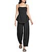 FP Movement Stay With It Square Neck Sleeveless Tank and Wide Leg Pant Two-Piece Set - Image 1