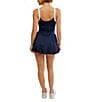 Free People FP Movement Swing Of Things Colorblock Scoop Neck Sleeveless Sport Dress, Color:Navy - Image 2