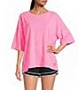 FP Movement Tackle Tee Scoop Neck Short Sleeve Boxy Tee - Image 1