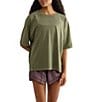 FP Movement Tackle Tee Crew Neck Short Sleeve Boxy Tee - Image 1