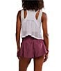 Free People FP Movement Tempo Flash Finish Scoop Neck Sleeveless Tank, Color:Rose Water - Image 2