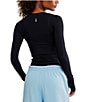 FP Movement Tempo Ruched Crew Neck Long Sleeve Top - Image 2