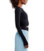 FP Movement Tempo Ruched Crew Neck Long Sleeve Top - Image 3