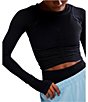 FP Movement Tempo Ruched Crew Neck Long Sleeve Top - Image 5