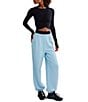 FP Movement Tempo Ruched Crew Neck Long Sleeve Top - Image 4