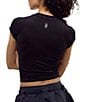 FP Movement Tempo Ruched Crew Neck Short Sleeve Top - Image 2
