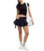 FP Movement Tempo Ruched Crew Neck Short Sleeve Top - Image 4
