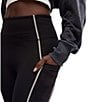 Free People FP Movement You're A Peach High Rise Legging, Color:Black - Image 4