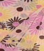 Color:Orchid Pink - Image 3 - Daisy Floral Power Oblong Scarf