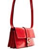 FRANCES VALENTINE Crossbody Accordion Buckled Wallet, Color:Red - Image 4