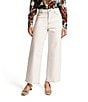 FRANCES VALENTINE Ace Stretch Denim Straight Wide Leg Jeans, Color:White - Image 6