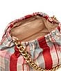 FRANCES VALENTINE Bici Plaid Satin Shoulder Bag - Image 2