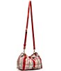 FRANCES VALENTINE Bici Plaid Satin Shoulder Bag - Image 3