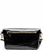 FRANCES VALENTINE Billie Crinkle Leather Sling Crossbody Bag, Color:Black - Image 2