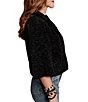 FRANCES VALENTINE Blaine Lamb Faux Fur Short Jacket - Image 3
