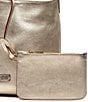 FRANCES VALENTINE Brynn Metallic Tumbled Hobo Shoulder Bag - Image 4
