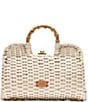 FRANCES VALENTINE Buzzy Basket Wicker Frame Bag - Image 6