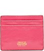 FRANCES VALENTINE Crinkled Leather Card Case,New Products : American Fashion Style Bags On Sale