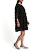 FRANCES VALENTINE Edie Daisy Applique Mini Shift Dress - Image 3