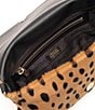 FRANCES VALENTINE Effie Cheetah Small Faux Fur Shoulder Bag - Image 2