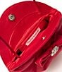 FRANCES VALENTINE Embellished Pearl Velvet Clutch - Image 2