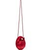 FRANCES VALENTINE Embellished Pearl Velvet Clutch - Image 3