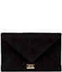 FRANCES VALENTINE Evie Envelope Clutch, Color:Black - Image 1