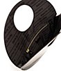 FRANCES VALENTINE Juno Crinkle Leather Round Clutch - Image 3