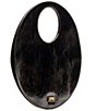 FRANCES VALENTINE Juno Crinkle Leather Round Clutch - Image 4