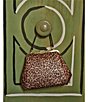 Frances Valentine Katherine Leopard Vintage Frame Shoulder Bag - Image 4
