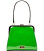 FRANCES VALENTINE Lulu Patent Frame Shoulder Bag - Image 1