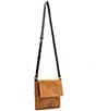 FRANCES VALENTINE Maggie Suede Crossbody Bag, Color:Chestnut - Image 2