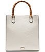 FRANCES VALENTINE Nan Bamboo Handles Tote Bag - Image 1