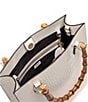 FRANCES VALENTINE Nan Bamboo Handles Tote Bag - Image 2