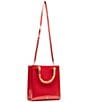 FRANCES VALENTINE Nan North South Bamboo Handle Tote Bag - Image 6