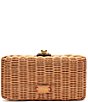 FRANCES VALENTINE Pepper Wicker Clutch - Image 1