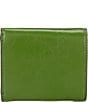 FRANCES VALENTINE Perfect Crinkle Leather Wallet, Color:Green - Image 2