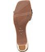 Frances Valentine Sandy Patent Leather Circle Strap Slide Sandals - Image 6