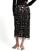 FRANCES VALENTINE Simmy Sequin Mesh Pencil Skirt - Image 2
