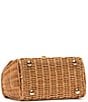 FRANCES VALENTINE Straw Bunny Basket Bag - Image 3