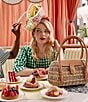 FRANCES VALENTINE Tweety Straw Basket Bag - Image 5