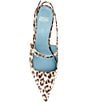 FRANCES VALENTINE Vivian Leopard Patent Leather Slingback Pumps - Image 5