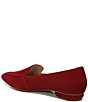 Color:Deep Red - Image 4 - Balica Suede Snip Toe Loafers