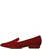 Color:Deep Red - Image 5 - Balica Suede Snip Toe Loafers