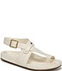 Franco Sarto Blair Leather Toe Loop Sandals - Image 1