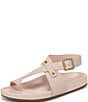 Franco Sarto Blair Leather Toe Loop Sandals - Image 6