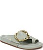Franco Sarto Brianka Leather Toe Loop Sandals - Image 1