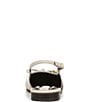 Franco Sarto Ethel Leather Slingback Cap Toe Bow Flats - Image 3